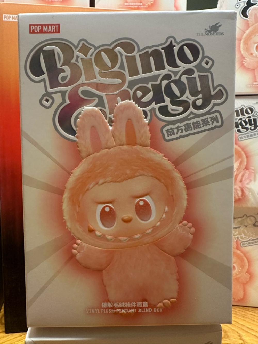 Pop Mart "Big into Energy" Vinyl Plush Blind Box